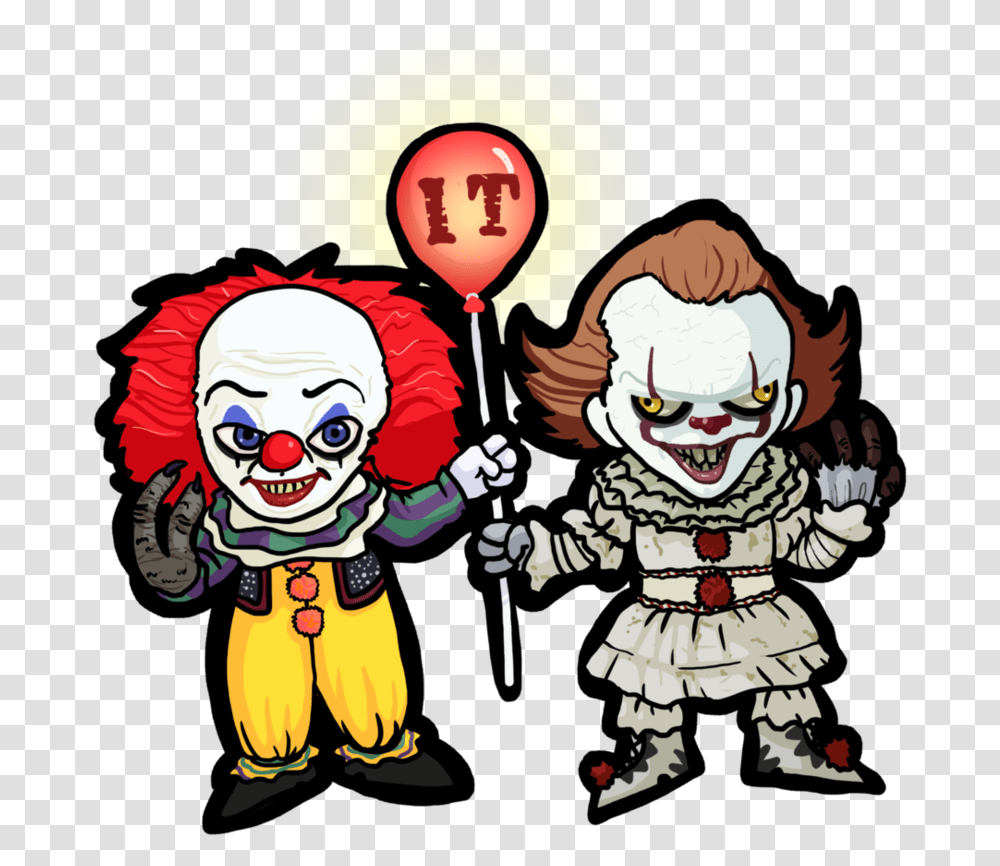 Evil Clown Pennywise Clipart, Performer, Person, Crowd, People Transparent Png