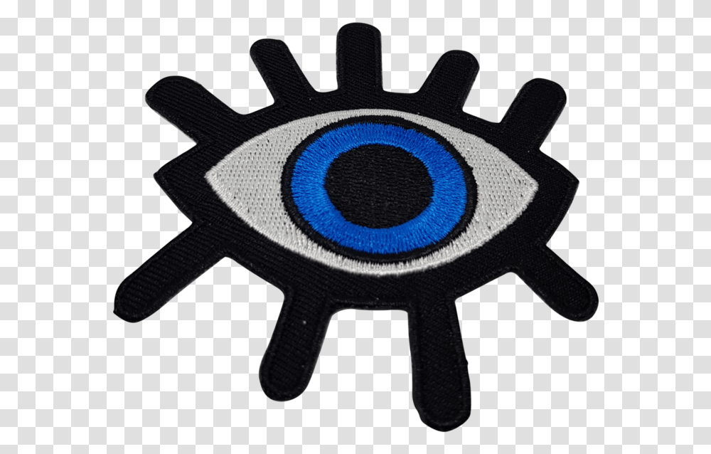 Evil Eye Patch, Rug, Logo, Trademark Transparent Png