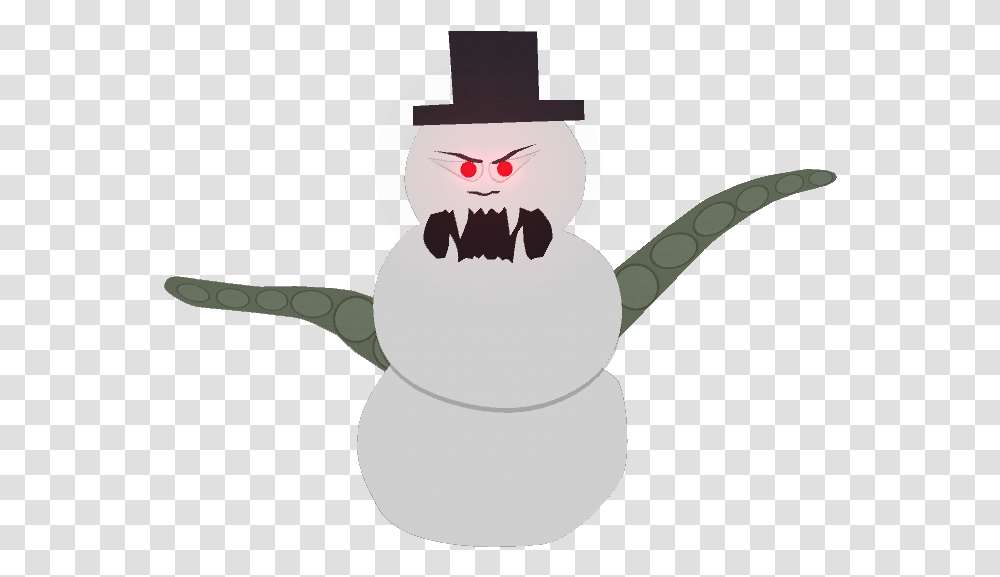 Evil Frosty The Snowman South Park Evil Snowman, Winter, Outdoors, Nature, Animal Transparent Png