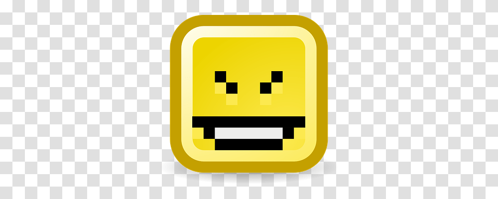 Evil Grin Emotion, First Aid, Pac Man Transparent Png
