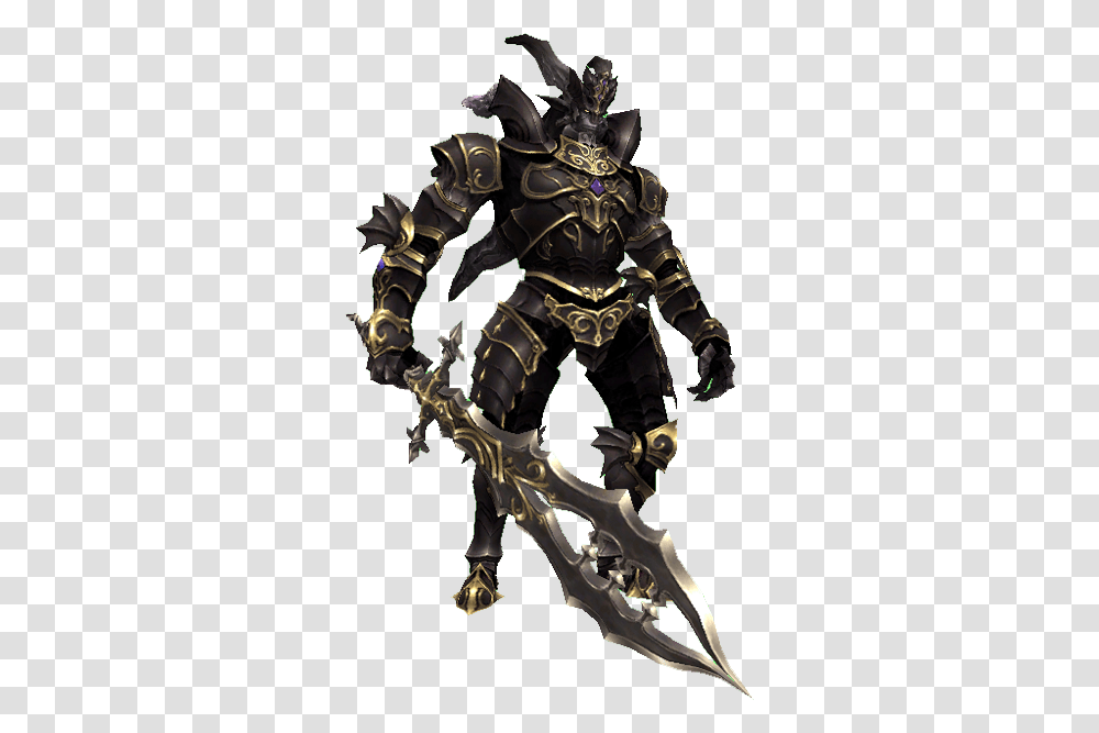 Evil Lord Darklord Warrior Evil Knight Fantasy Ffxi Shadow Lord, Weapon, Weaponry, Bronze, Armor Transparent Png
