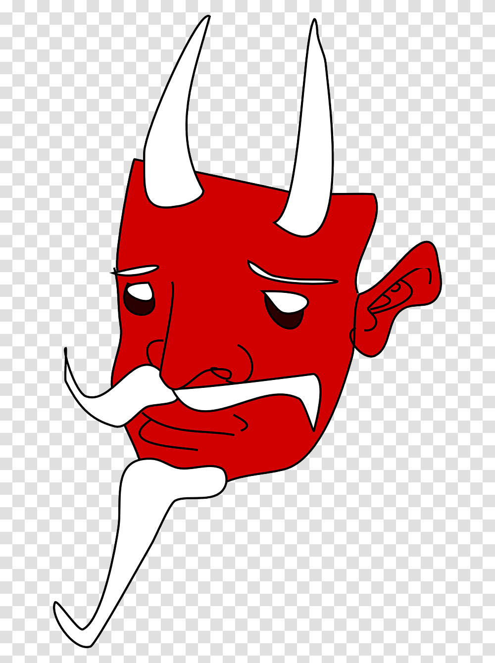 Evil Mask Red Devil Lucifer Satan Demon Hell Devil, Mouth, Lip Transparent Png