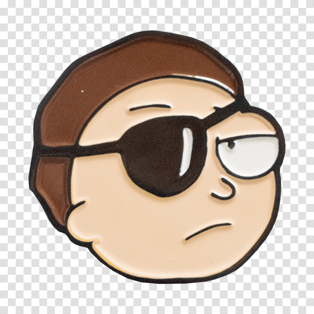 Evil Morty Pin From Pop Vulture Day Of The Shirt, Helmet, Sunglasses, Sweets, Food Transparent Png