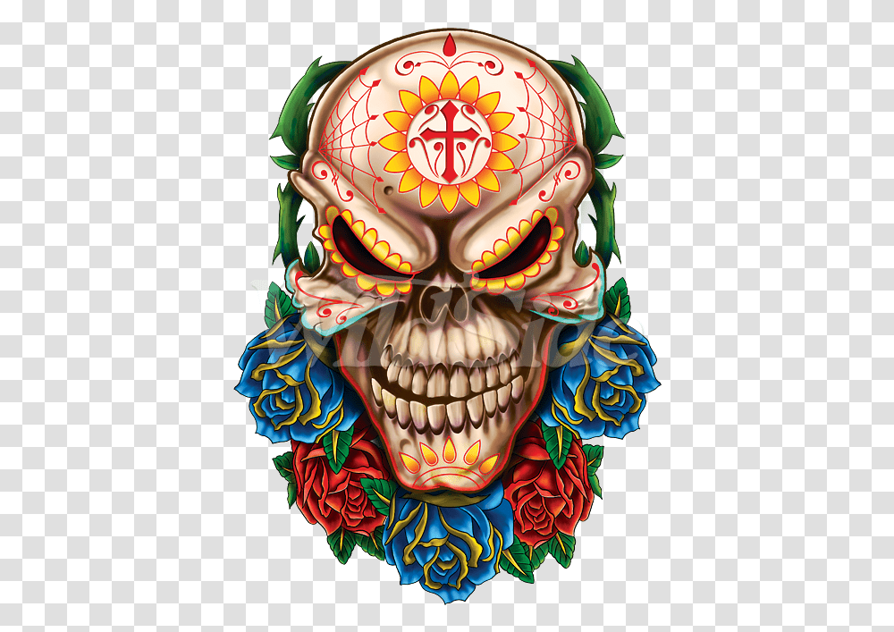 Evil Mouth Day Of The Dead, Doodle, Drawing, Pattern Transparent Png