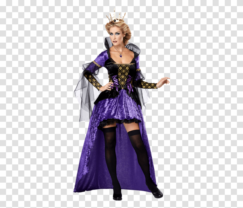 Evil Queen, Costume, Dress, Female Transparent Png