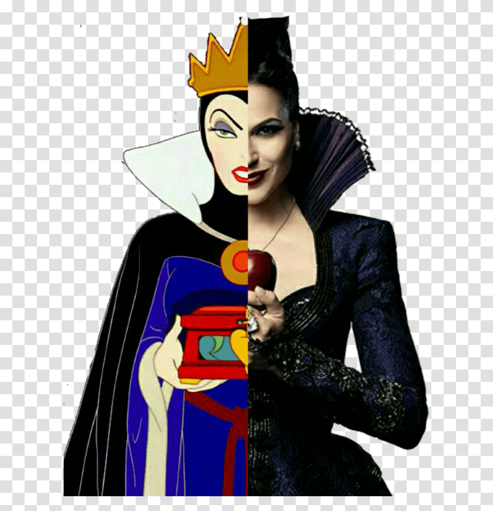 Evil Queen Disney Ouat Sticker Evil Queen Disney, Performer, Person, Clothing, Female Transparent Png