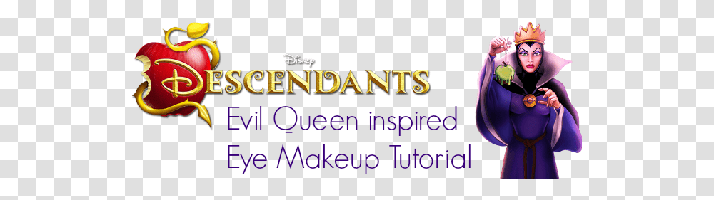 Evil Queen Eye Makeup Tutorial Minute With Mary Snow White Evil Queen, Text, Alphabet, Person, Outdoors Transparent Png