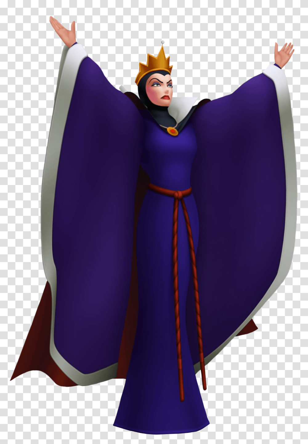 Evil Queen Grimhild Snow White Princess Disney Snow White Evil Queen, Clothing, Cape, Person, Cloak Transparent Png