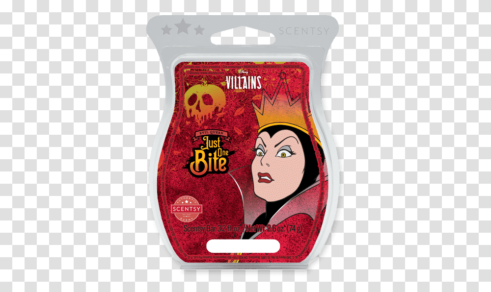 Evil Queen Just One Bite Scentsy Bar Disney Villains Scentsy Warmer, Poster, Advertisement, Text, Label Transparent Png