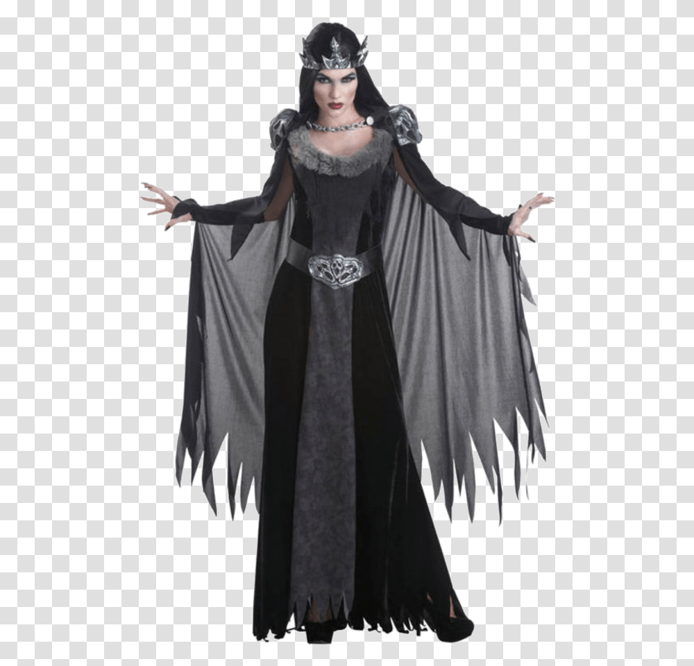 Evil Queen Outfit Costume, Clothing, Apparel, Fashion, Cloak Transparent Png