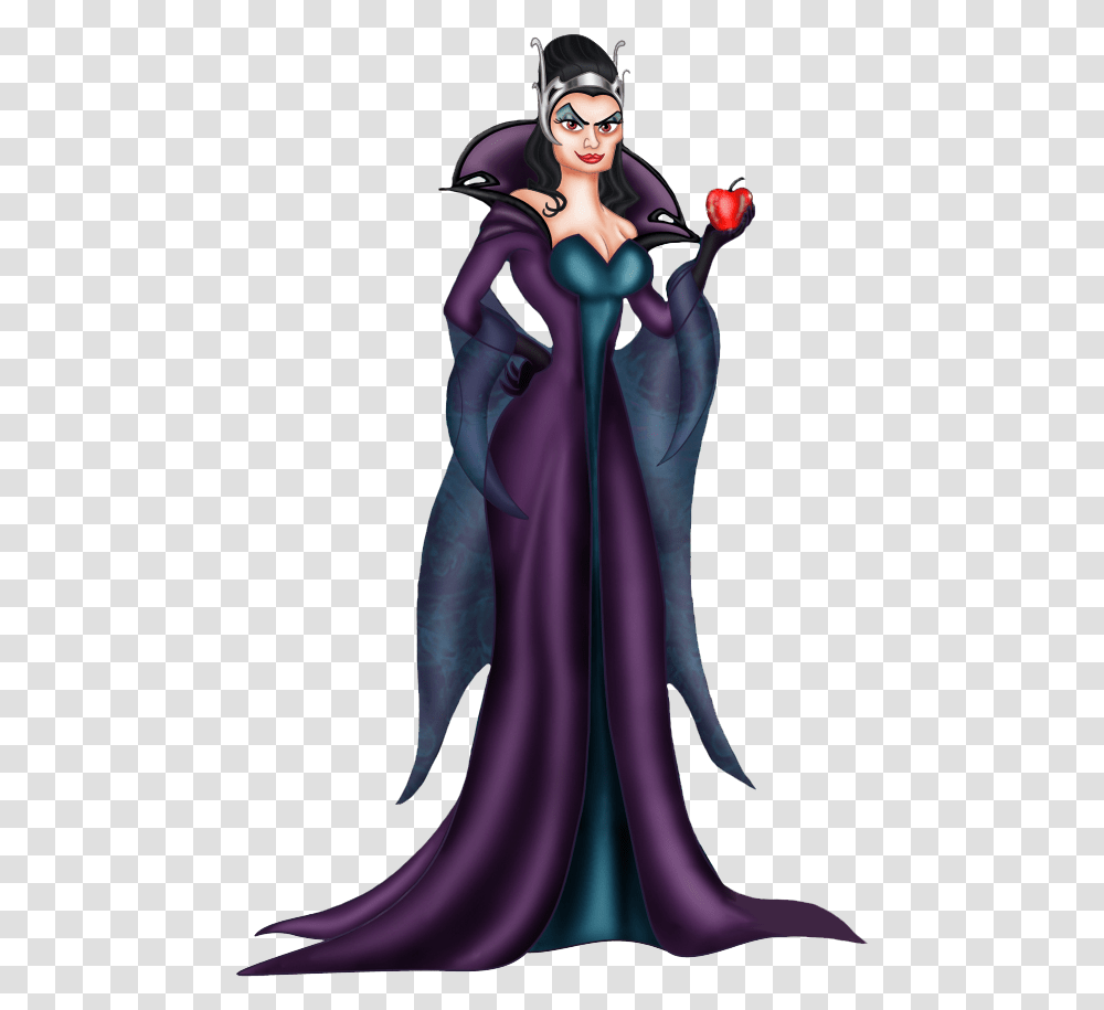 Evil Queen Queen Of Hearts Maleficent Jafar Villanos De Disney Reina Narissa, Costume, Female, Person Transparent Png