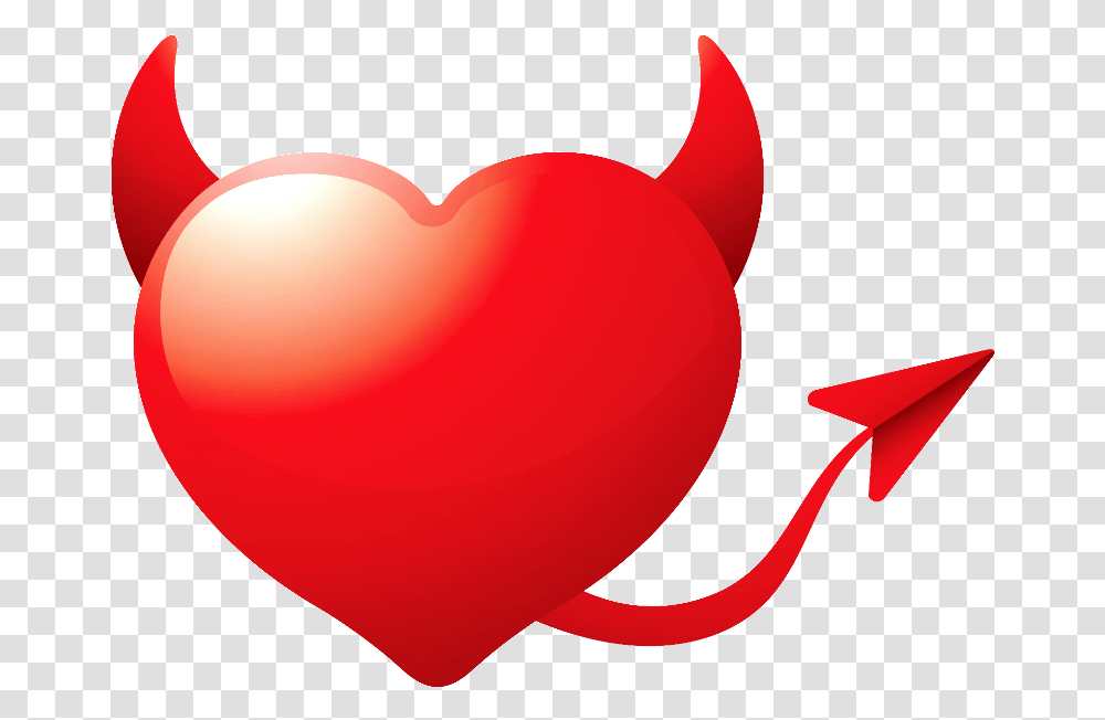 Evil Red Heart Heart Evil, Balloon, Plant, Flower, Blossom Transparent Png