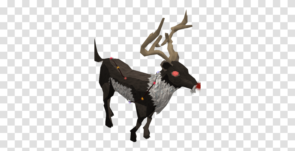Evil Reindeer Reindeer, Elk, Wildlife, Mammal, Animal Transparent Png