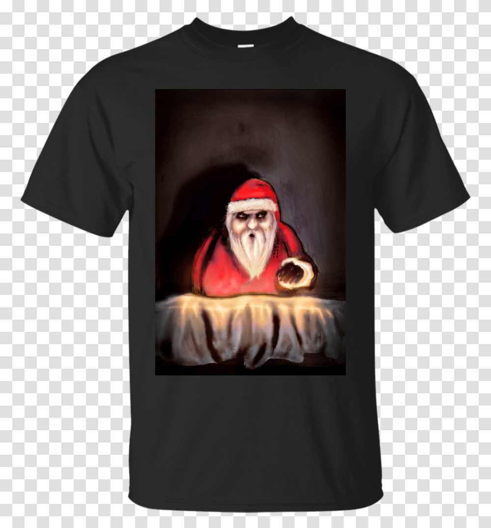 Evil Santa Claus Terminator Dark Fate Shirt, Apparel, Person, Human Transparent Png