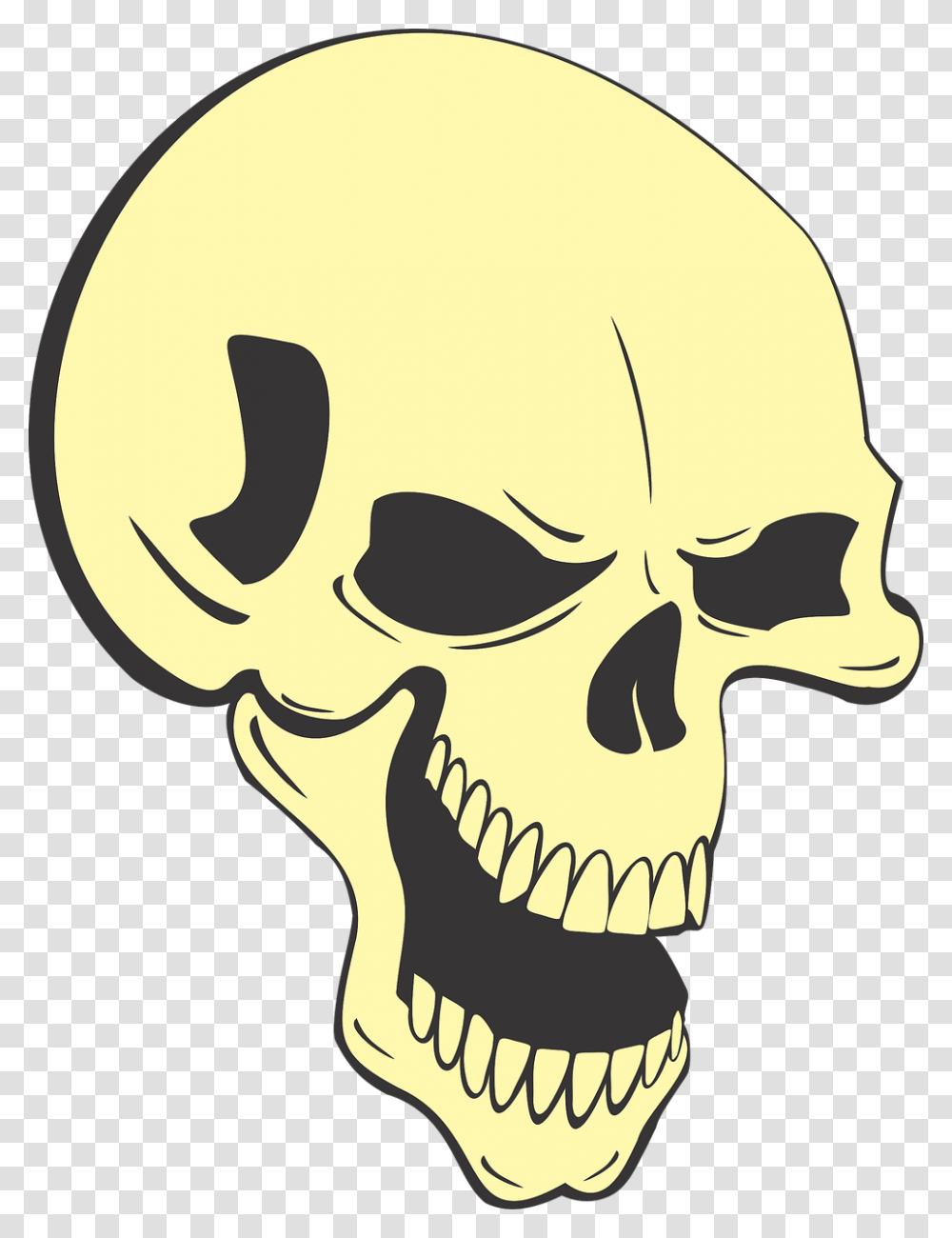Evil Skull Bespoke Free Picture Skull, Head, Teeth, Mouth, Lip Transparent Png