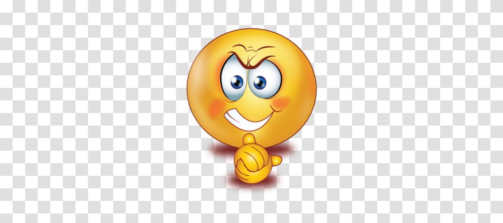 Evil Smile Holding Hands Emoji, Gold, Plant, Treasure, Lamp Transparent Png