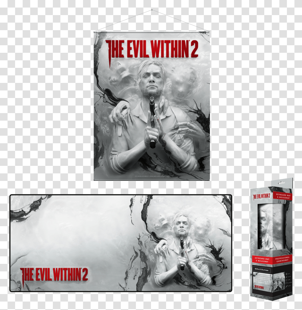 Evil Within 2 Icon, Person, Poster, Advertisement, Collage Transparent Png