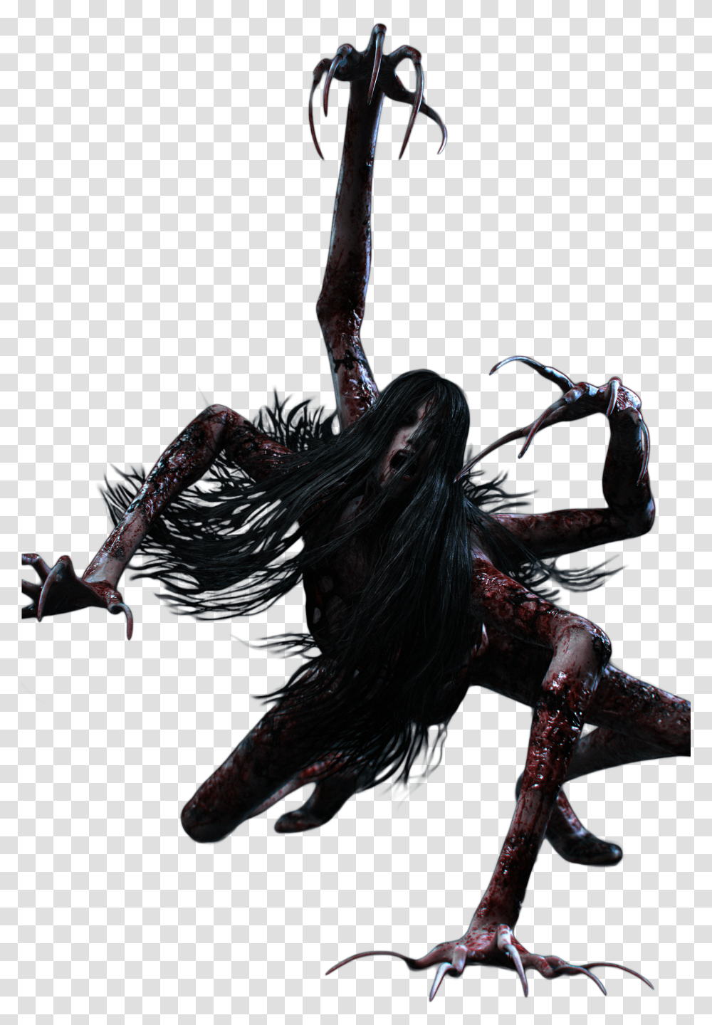 Evil Within Monster Art, Dance Pose, Leisure Activities, Animal, Horse Transparent Png