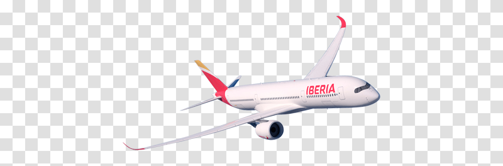 Evolucin De Los Aviones Comerciales Airbus A350 Iberia, Airplane, Aircraft, Vehicle, Transportation Transparent Png