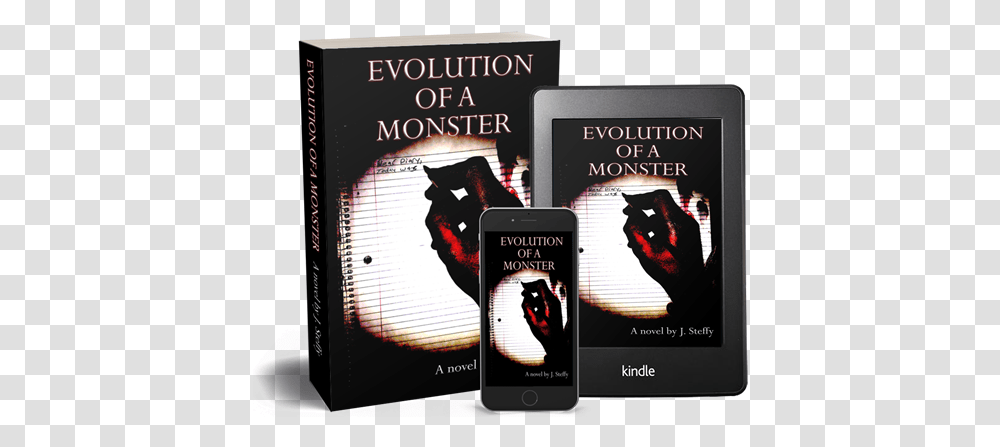Evolution Of A Monster By J Steffy Evolution Of A Monster, Mobile Phone, Electronics, Cell Phone, Hand Transparent Png