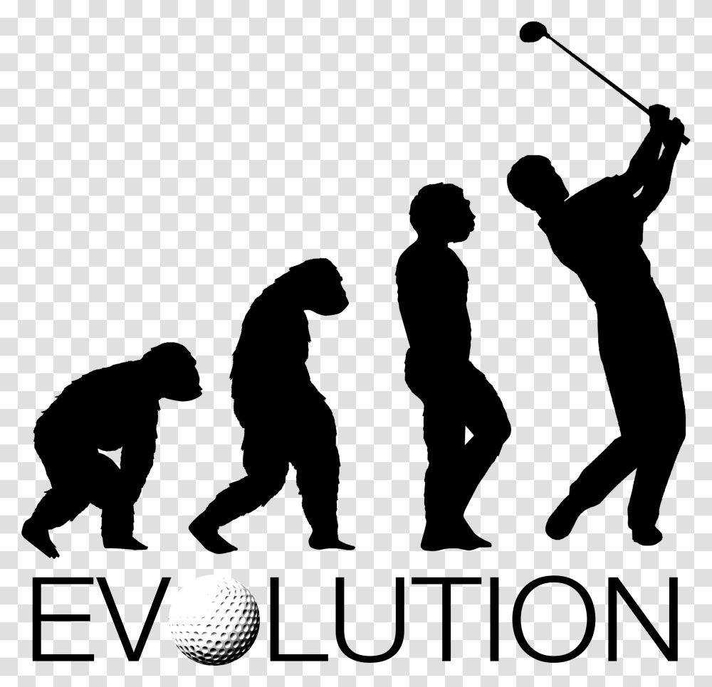 Evolution Of Women Human Evolution Stages, Stencil, Building, Hurdle Transparent Png