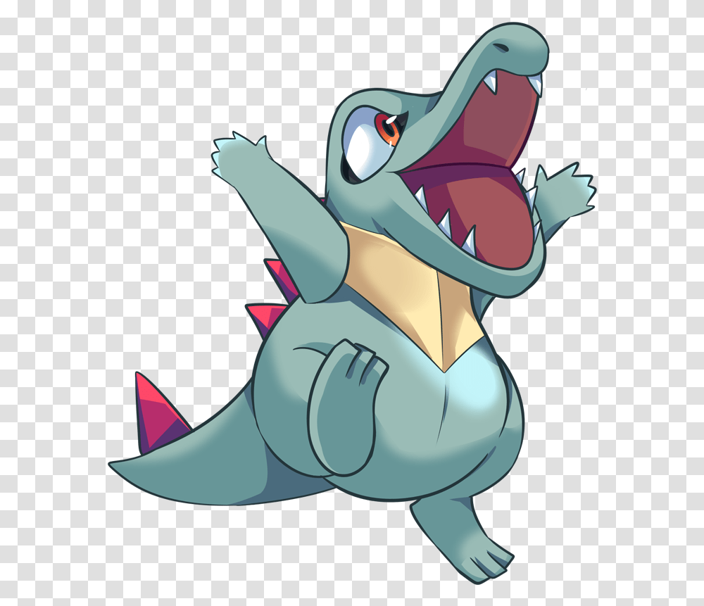 Evolution Totodile, Animal, Shark, Sea Life, Fish Transparent Png