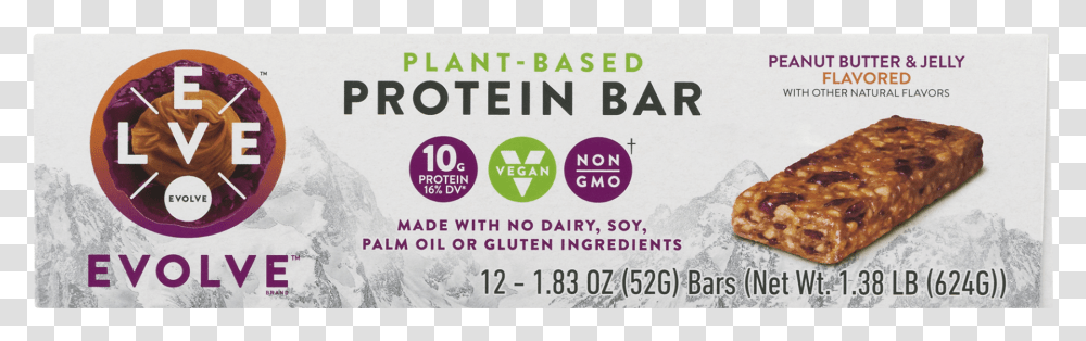 Evolve Protein Bar, Advertisement, Poster, Flyer Transparent Png