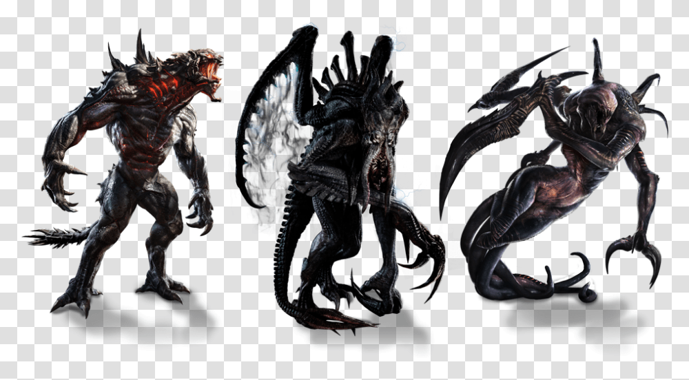 Evolve Stage 2 Picture 360728 Evolve Video Game All Monsters, Statue, Sculpture, Art, Ornament Transparent Png