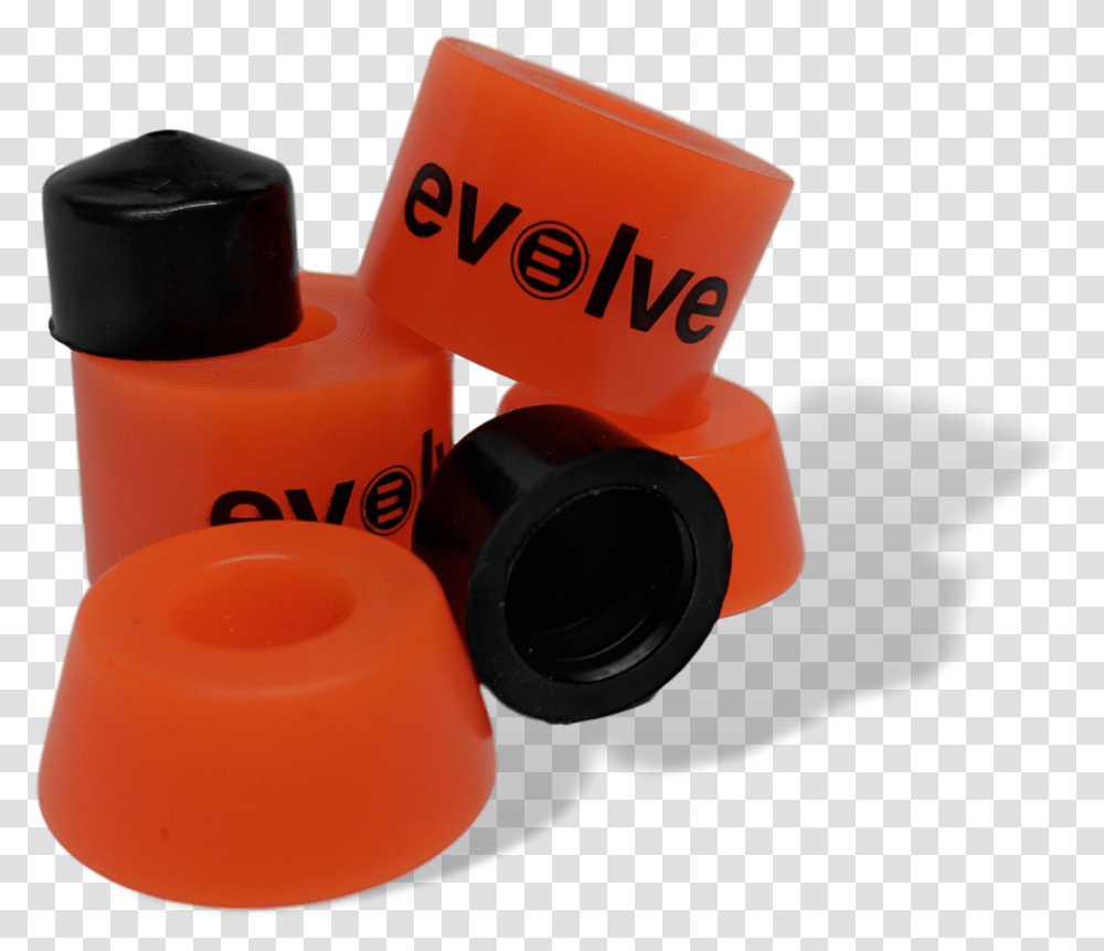 Evolve Supercarve Bushings Plastic, Bottle, Alphabet, Cylinder Transparent Png
