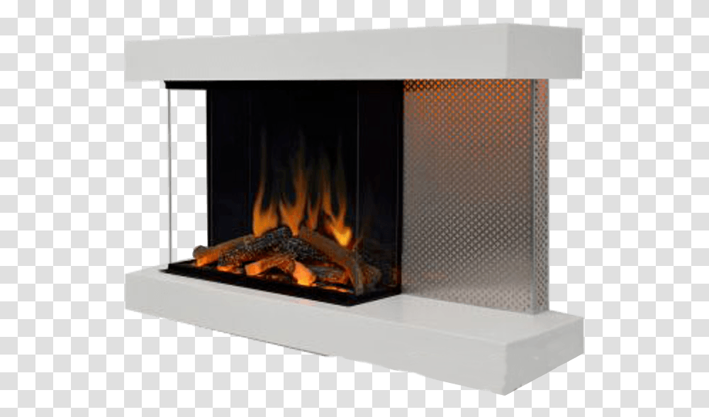 Evonic Omega Wall Mounted Fire Fusion Heating Hearth, Fireplace, Indoors Transparent Png