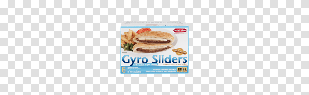 Ewgs Food Scores Sandwich Bros Gyro Sliders Tender Seasoned, Advertisement, Poster, Hot Dog Transparent Png