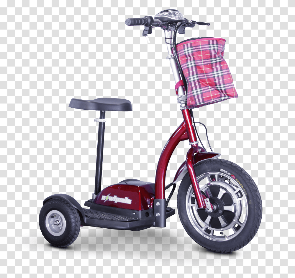 Ewheels Ew 18 Standride Scooter With Folding Tiller Transparent Png