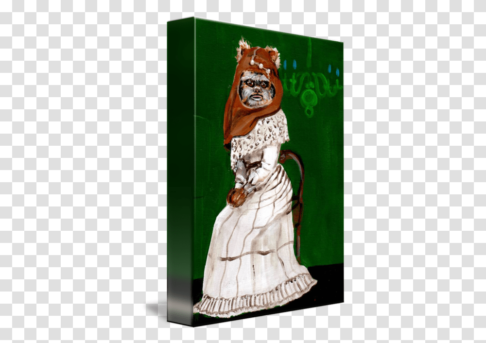 Ewok Fashion By Dawn Schreiner Illustration, Figurine, Art, Sculpture, Statue Transparent Png