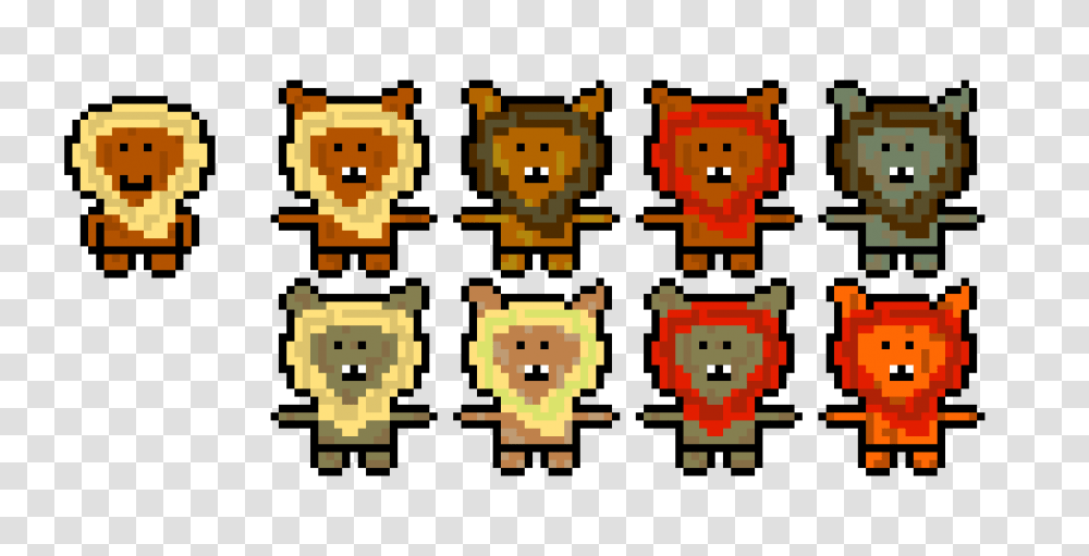 Ewok Pixel Art Maker, Rug, Minecraft, Pac Man, Super Mario Transparent Png