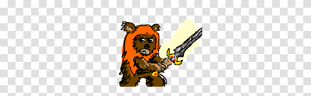 Ewok The Barbarian, Person, Human, Outdoors, Weapon Transparent Png