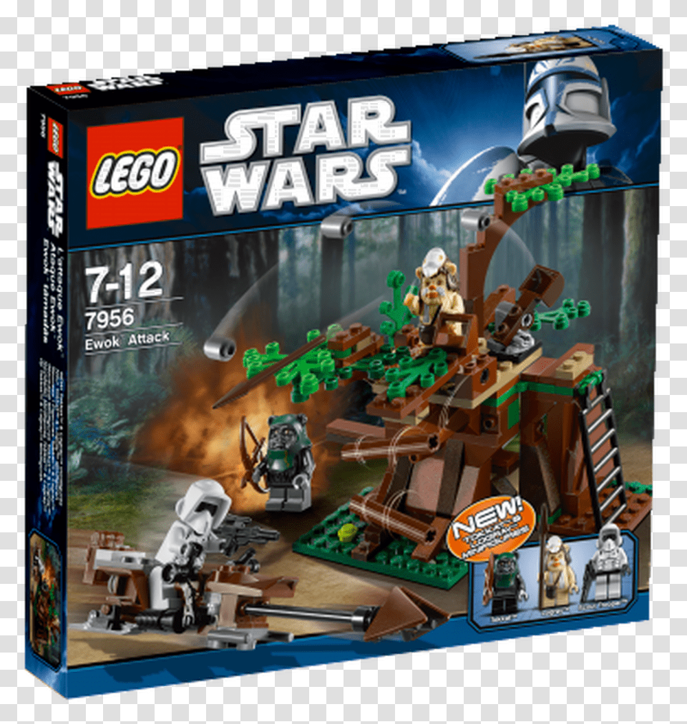 Ewok Tm Attack Lego Star Wars Ewok, Toy, Tabletop, Furniture, Sports Car Transparent Png