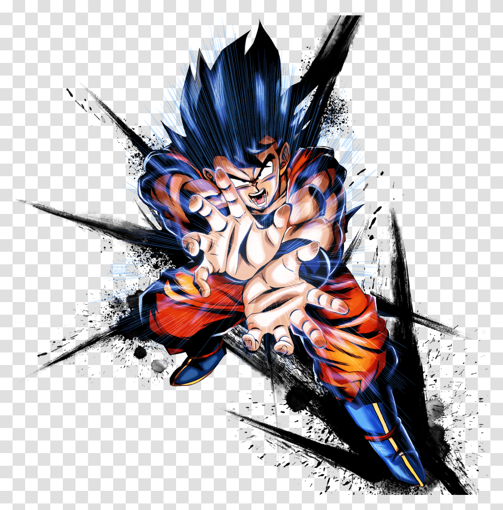 Ex Goku Blue Dragon Ball Legends Wiki Gamepress Goku Kamehameha Saiyan Saga, Graphics, Art, Pattern, Outdoors Transparent Png