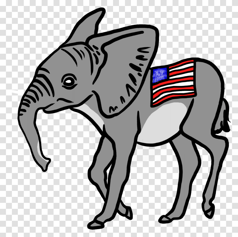 Examining Politics With The Golden Rule Trinitonian Animal Figure, Mammal, Wildlife, Anteater, Elephant Transparent Png