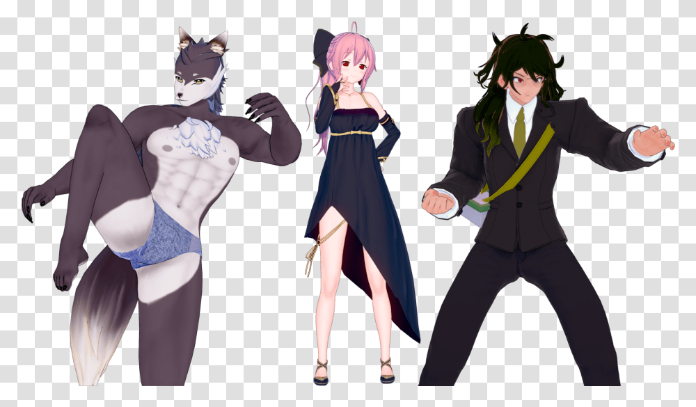 Example Characters Koikatsu Male Characters, Person, Costume, Sleeve Transparent Png