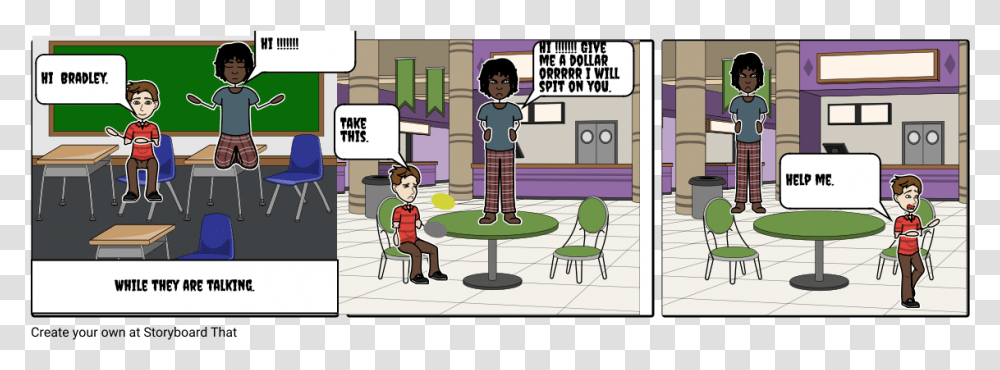 Examples Of Comics In Ethnocentrism, Person, Chair, Furniture, Book Transparent Png