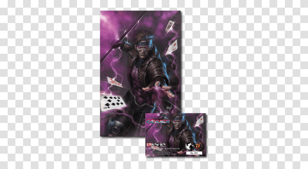 Excalibur Excalibur 2 Gambit Cover, Person, Human, Poster, Advertisement Transparent Png