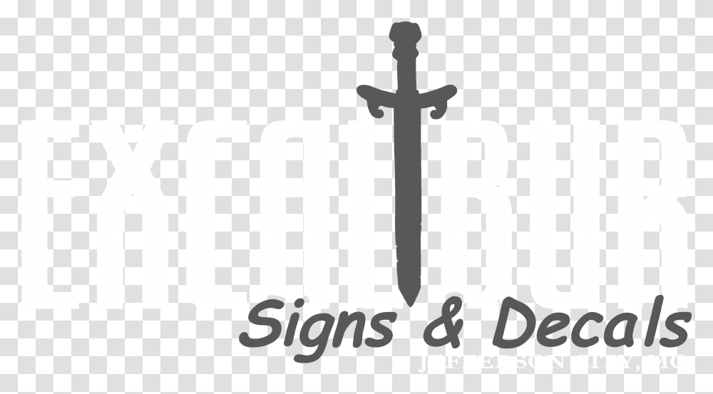 Excalibur Signs Amp Decals Human Action, Cross, Number Transparent Png