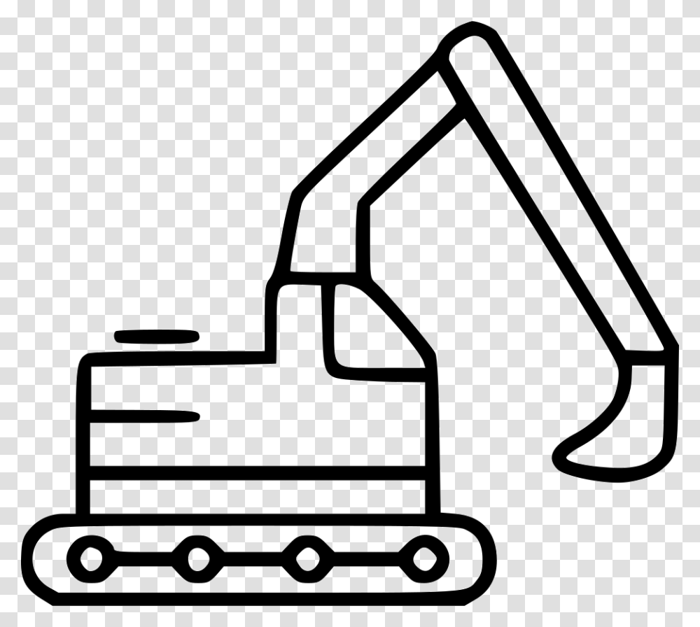 Excavator Clipart Free Download On Webstockreview, Lawn Mower, Vehicle, Transportation, Vise Transparent Png