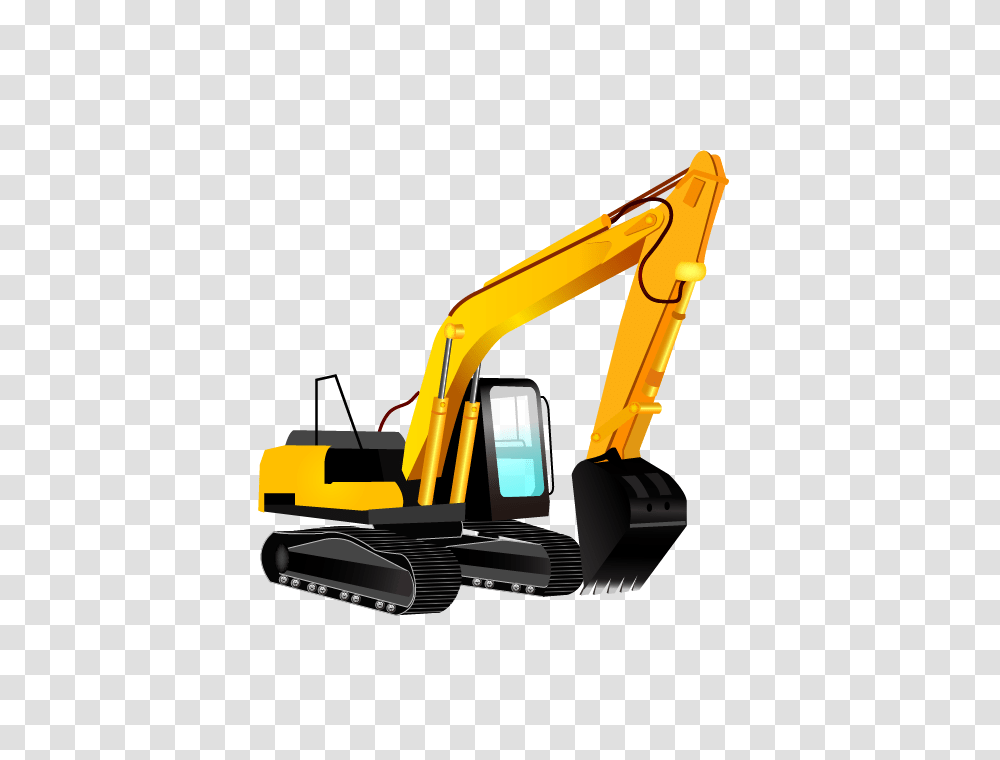 Excavator Heavy Equipment Bulldozer Clip Art, Tractor, Vehicle, Transportation Transparent Png