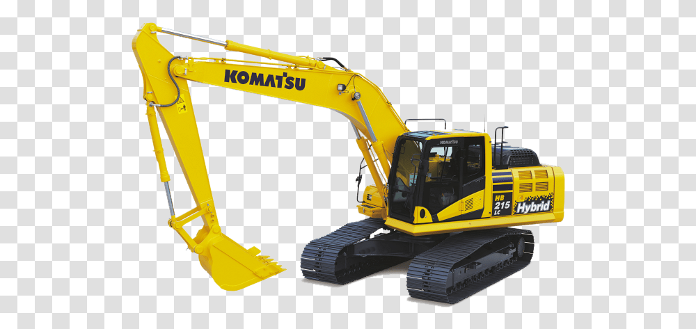 Excavator Komatsu Pc 240, Tractor, Vehicle, Transportation, Bulldozer Transparent Png