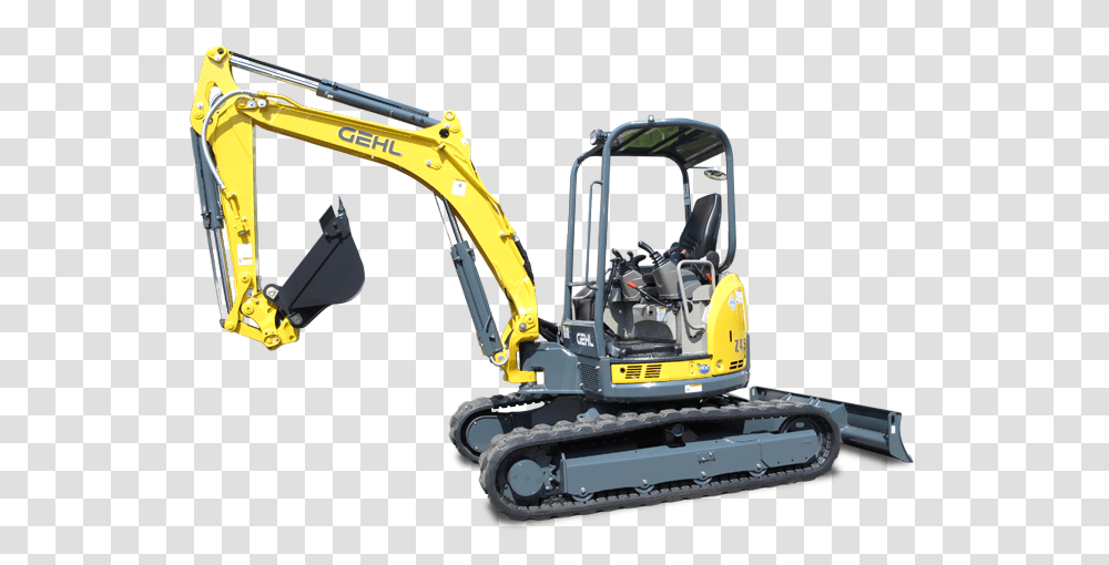 Excavator, Tool, Tractor, Vehicle, Transportation Transparent Png