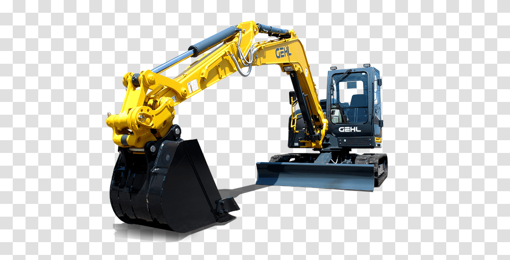 Excavator, Tool, Tractor, Vehicle, Transportation Transparent Png