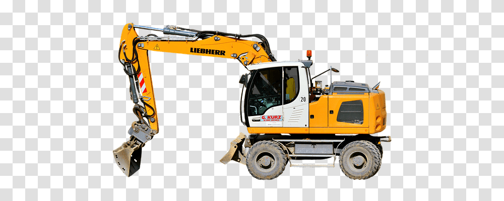 Excavators Tool, Vehicle, Transportation, Construction Crane Transparent Png