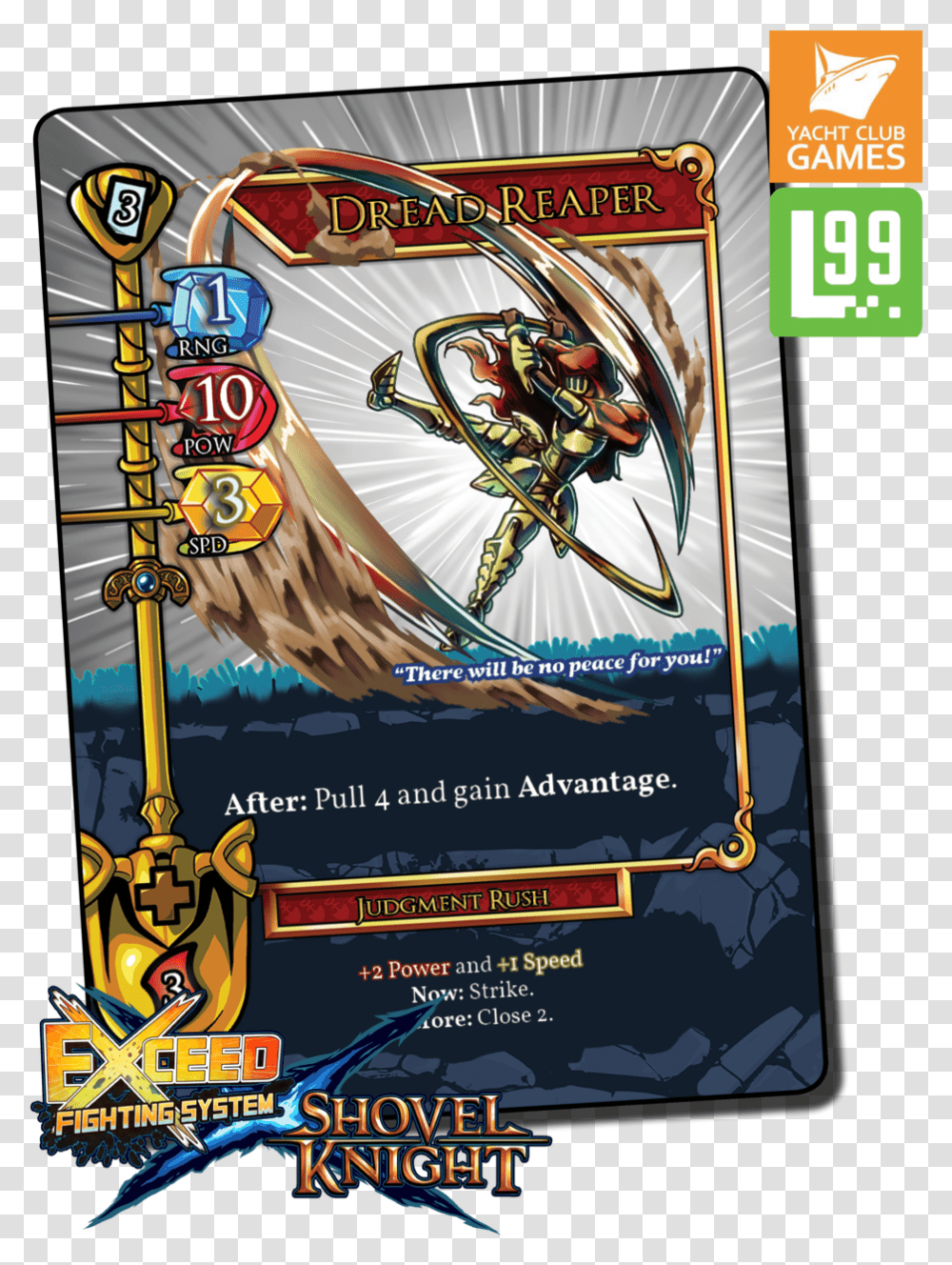 Exceed Card Previews Shovel Knight Card Game Exceed, Poster, Advertisement, Flyer, Paper Transparent Png
