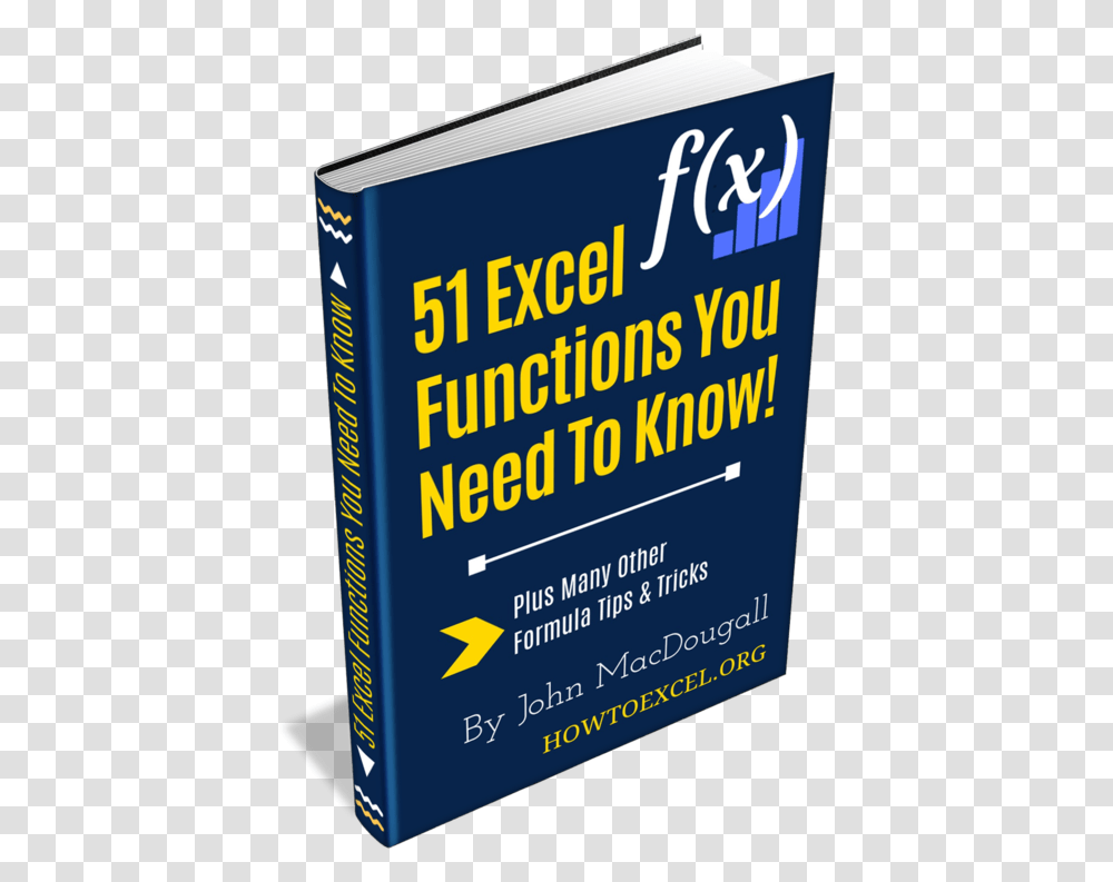 Excel Functions You Need To Know Cover Excel Functions Parallel, Advertisement, Poster, Flyer, Paper Transparent Png